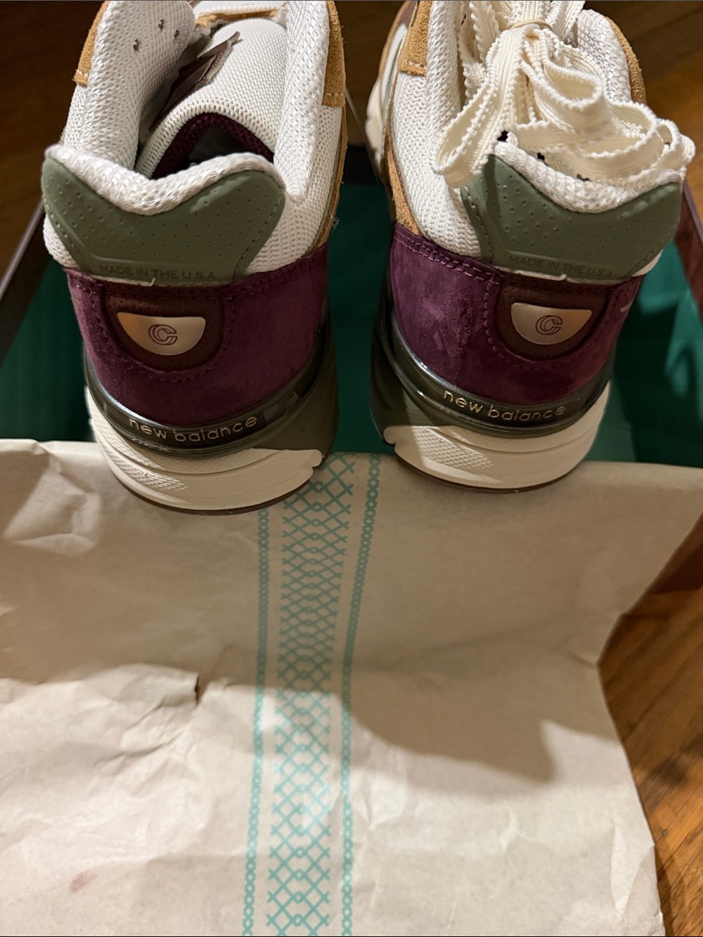 CNCPTS x New Balance 990v4 “Patina" - Picture 4 of 7